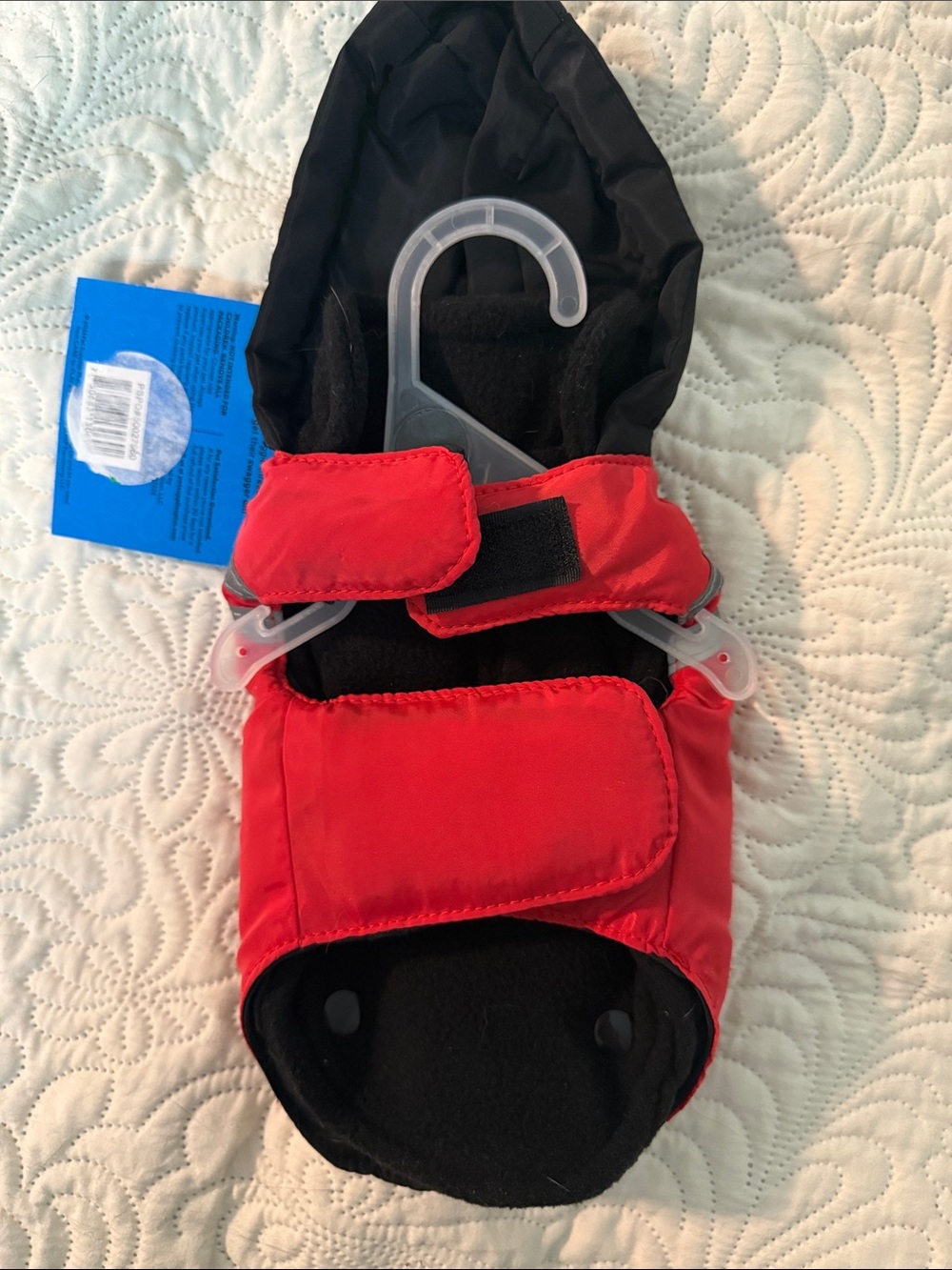Small PET Red & Black 3-in-1 Jacket - Picture 2 of 4